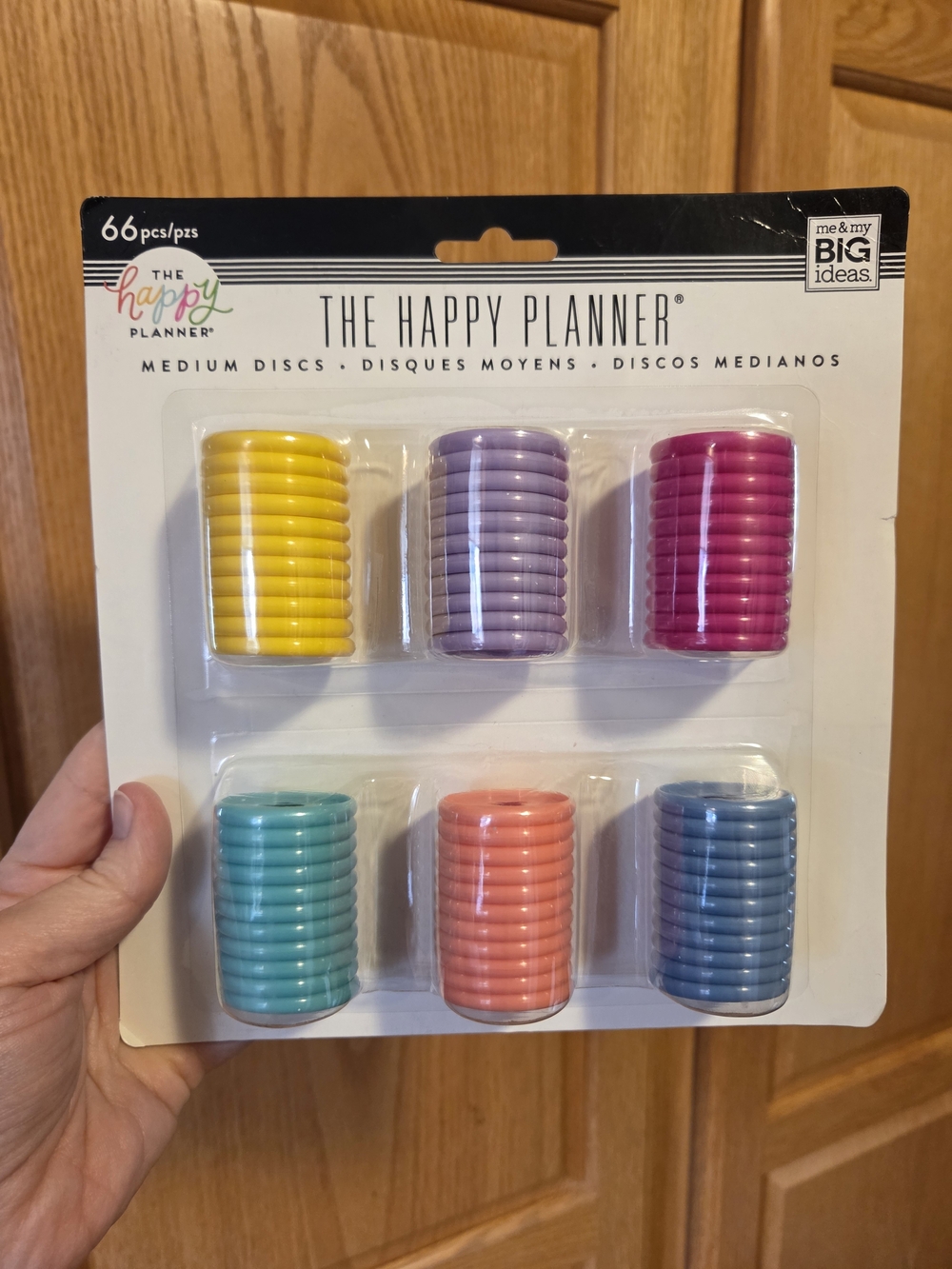 The Happy Planner Medium Discs Value Pack - Rainbow Multicolor Set